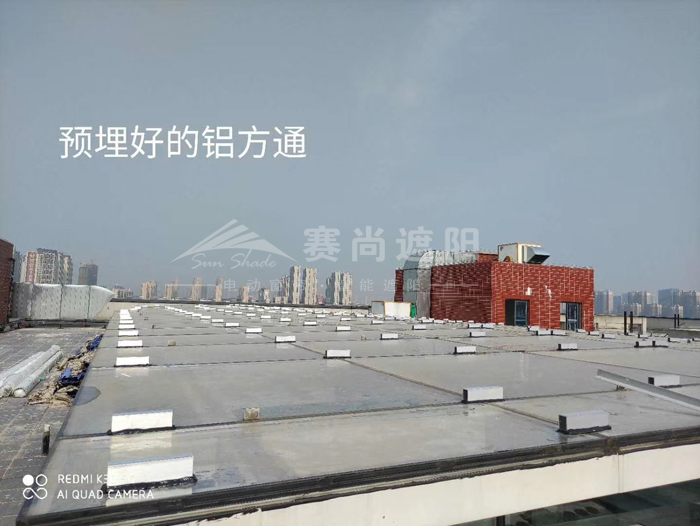 南昌大學(xué)第一附屬醫(yī)院電動(dòng)遮陽(yáng)項(xiàng)目進(jìn)入施工